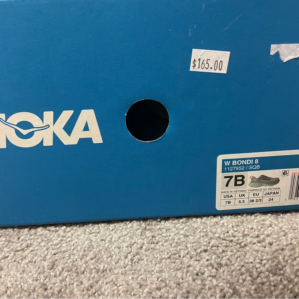 HOKA Women's Bondi 8 Running Shoes - Blue